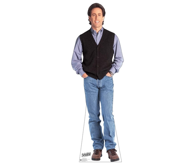 Jerry Seinfeld Cardboard Cutout Standup – Perfect for Seinfeld Fans!