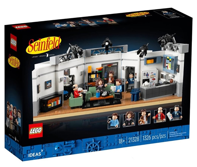 LEGO Ideas Seinfeld 21328 Building Kit – Collectible Display Model for Seinfeld Fans