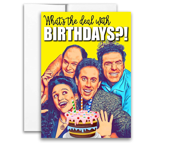 Seinfeld Birthday Card – 