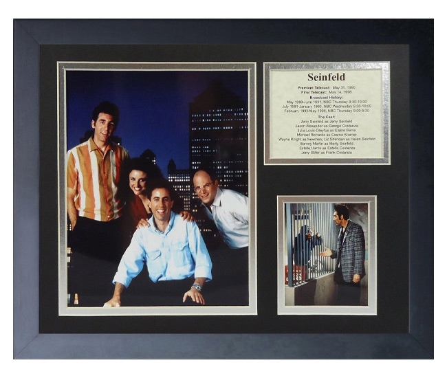 Seinfeld Framed Photo Collage – 11 x 14-Inch Collector’s Edition