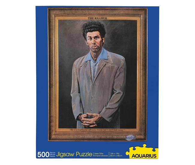 Seinfeld Kramer 500-Piece Jigsaw Puzzle – A Fun Challenge for Fans of the Iconic Sitcom