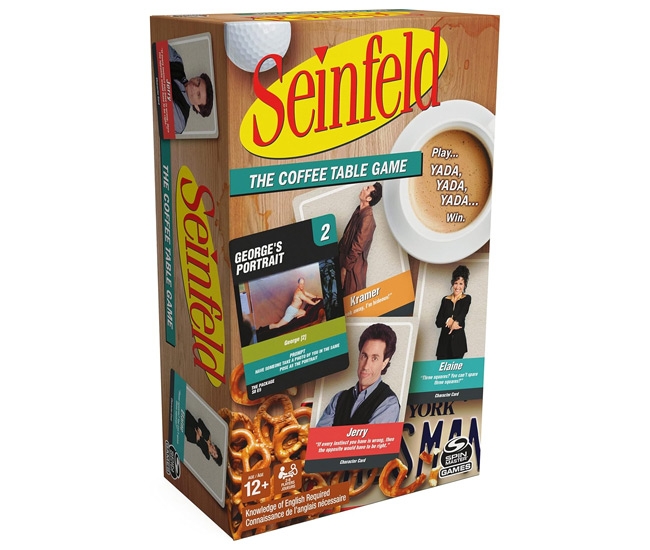 Seinfeld TV Show Coffee Table Board Game – Fun and Hilarious Party Game for Fans