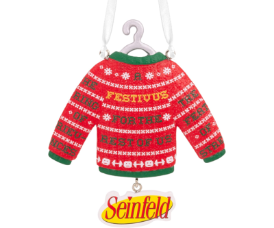 Festivus for the Rest of Us Sweater Ornament – A Must-Have for Seinfeld Fans