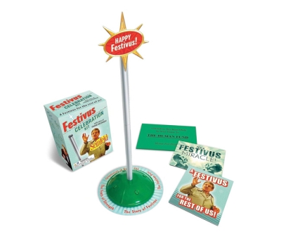 Talking Festivus Pole Kit – Celebrate the Iconic Seinfeld Holiday with Frank Costanza!